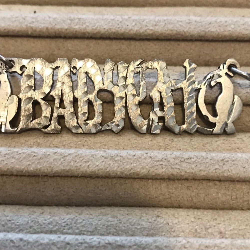 Silver .925 Nameplate Necklace
